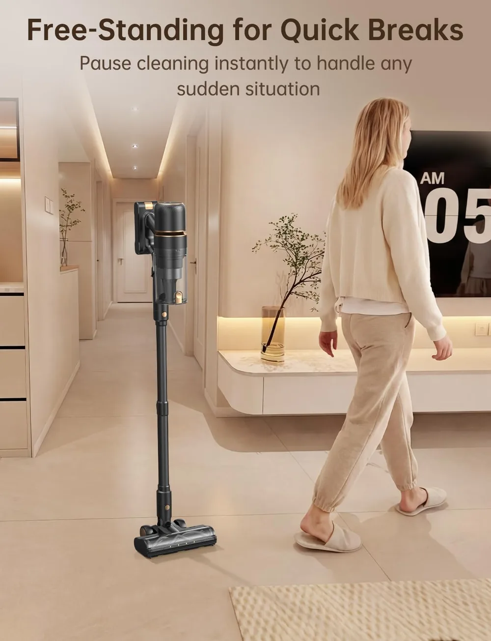 Free-Standing for Quick Breaks